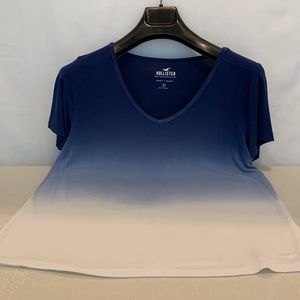 Hollister Blue Easy T Shirt. Size Small